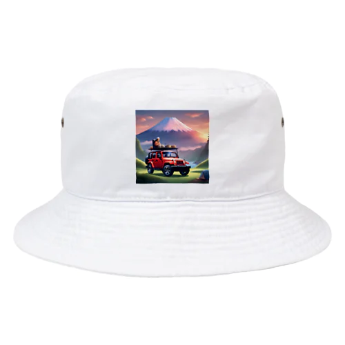 イケオジ週末の野遊び Bucket Hat