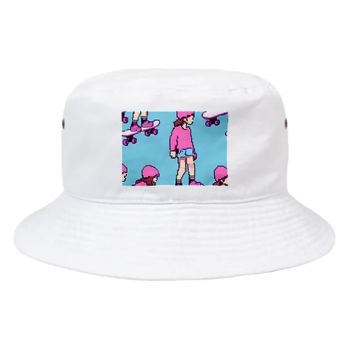 スケボー女子 Bucket Hat