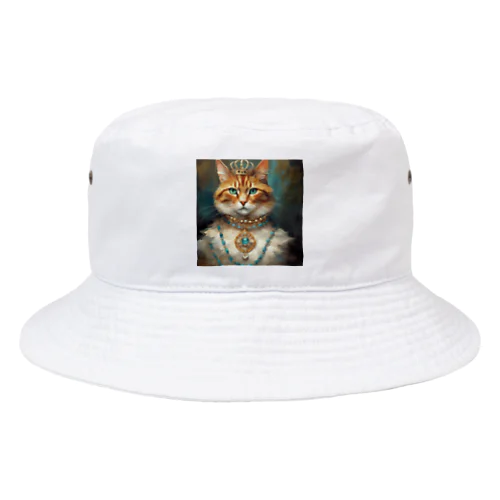 パライバトルマリンの瞳の猫 Bucket Hat