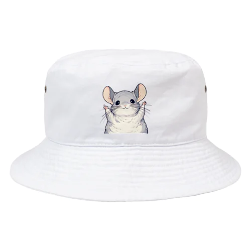 ばんざいチンチラ Bucket Hat