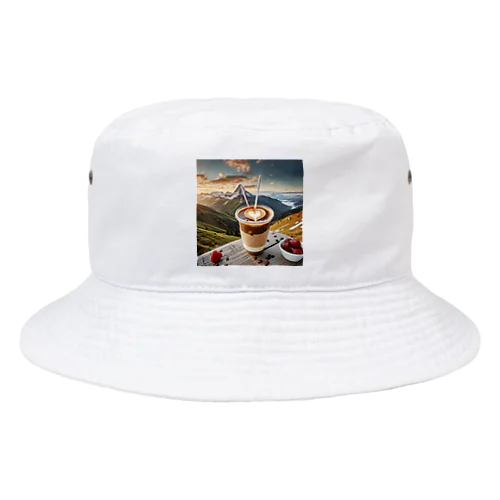 アイスコーヒーハート Bucket Hat