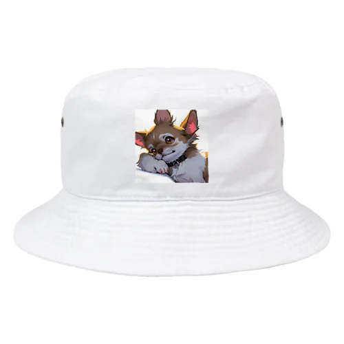 イケメンチワワ Bucket Hat