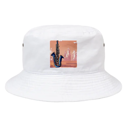 ドット絵サクソネット Bucket Hat