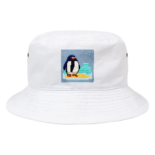 ドット絵のペンギン Bucket Hat