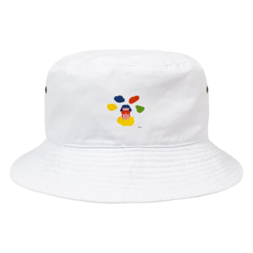 石の上にも3年 Bucket Hat