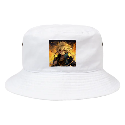 manga characters, new design, unique, special Bucket Hat