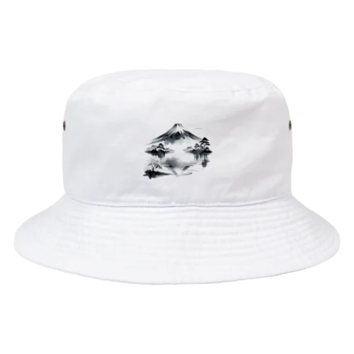 Mirroring Mt.Fuji Bucket Hat