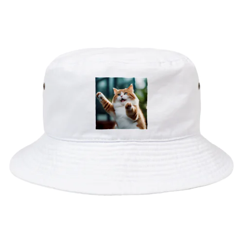 ぽちゃ猫C Bucket Hat