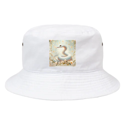 祝福を運ぶ白蛇 Bucket Hat