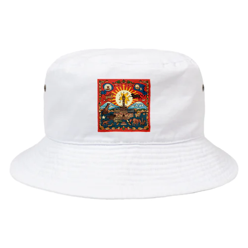 オールドタペストリー Bucket Hat