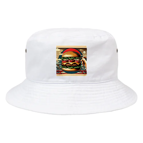 日本の浮世絵が最新の食文化と融合 Bucket Hat