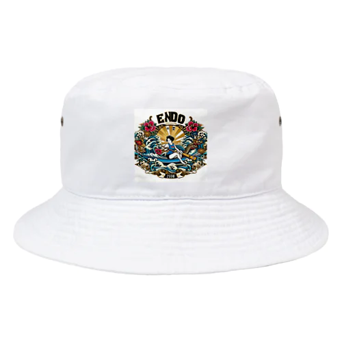 えんどうちゃん Bucket Hat