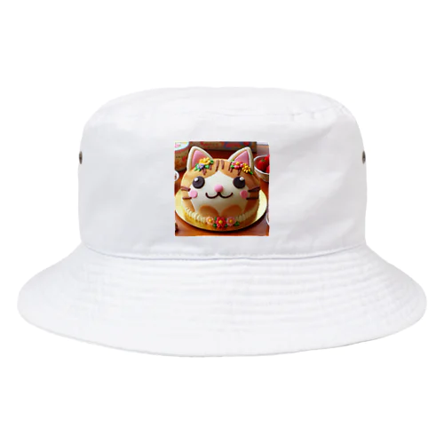 ねこケーキ２ Bucket Hat