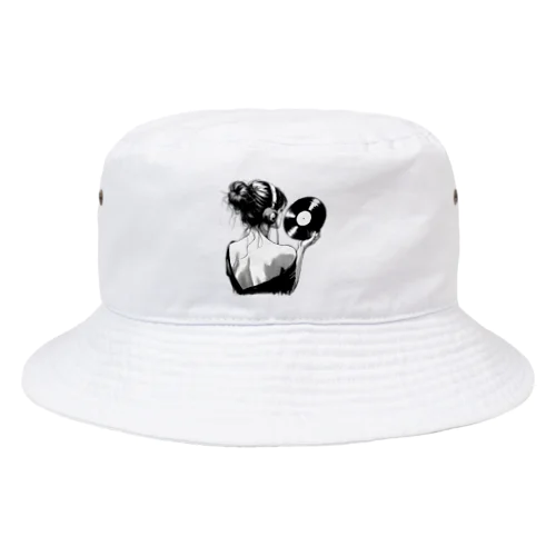 女性レコード Bucket Hat