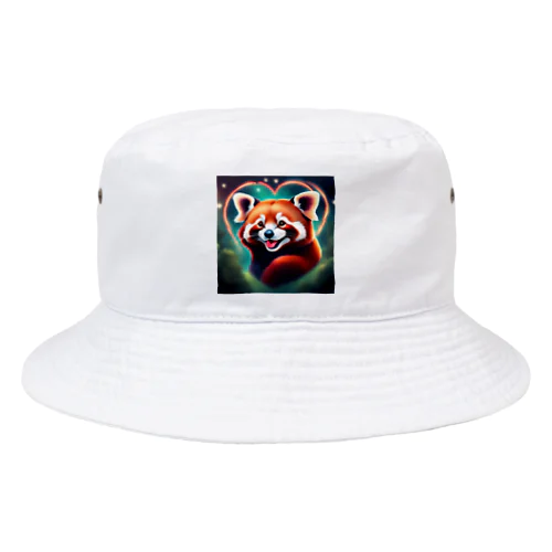 かわいいレッサーパンダワールド Bucket Hat