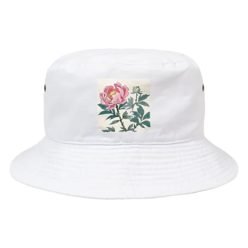 牡丹　その三 Bucket Hat