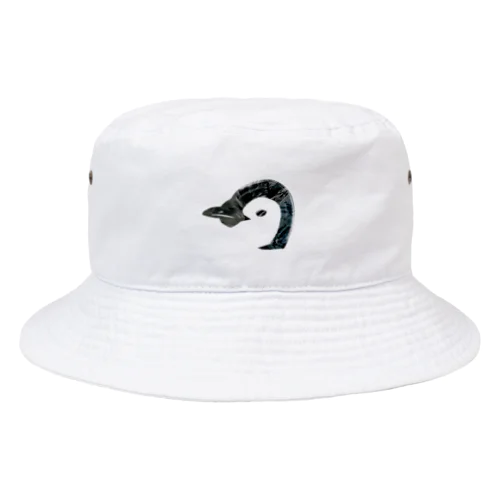 筆ペンギン Bucket Hat