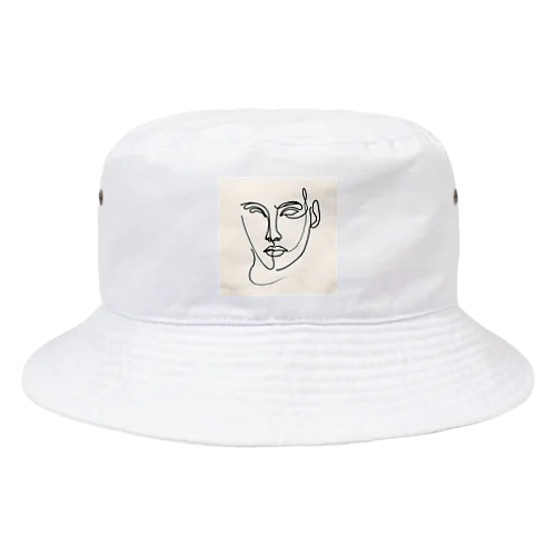 線画の人 Bucket Hat