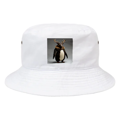 シカペンギン　パターンB Bucket Hat