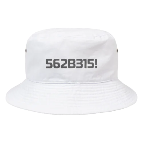 562B315! ウェア　グレーロゴ Bucket Hat