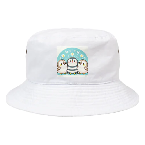 シマエナガ Bucket Hat