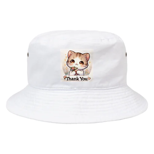 Thank cat Bucket Hat
