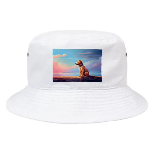 ワンちゃん Bucket Hat