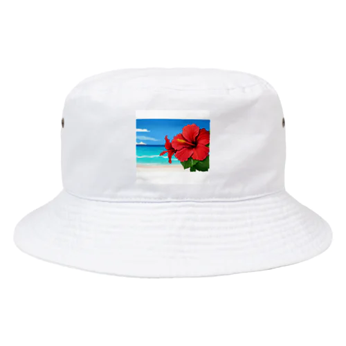 ハイビスカス　リゾート　🌺　🏝️ Bucket Hat