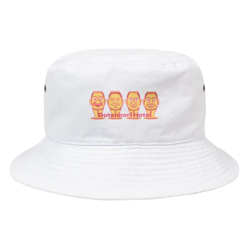 道頓堀ホテル　四体像くん Bucket Hat