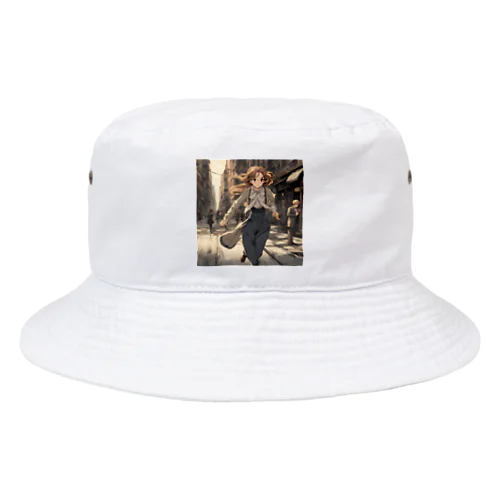 19世紀ニューヨーク子さん Bucket Hat