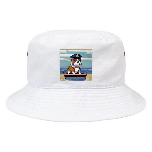 海上保安官ブルドッグ Bucket Hat