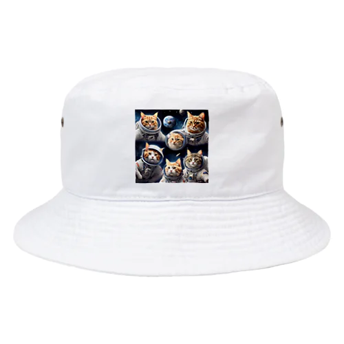 猫の宇宙旅行 Bucket Hat