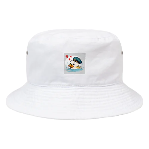 ゆっくり進行☆あひる隊長！ Bucket Hat