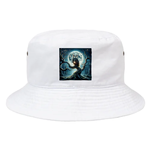 夜のみみずく Bucket Hat