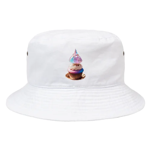プルプル宝石のカップケーキ Bucket Hat