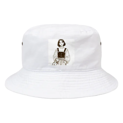 線画の人 Bucket Hat