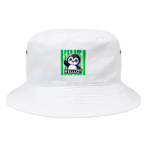 ハローペンギン Bucket Hat