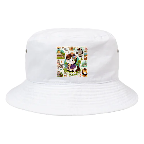 ゆかいなZOO Bucket Hat