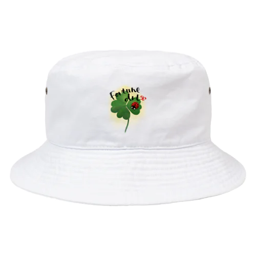 幸運の四つ葉 Bucket Hat