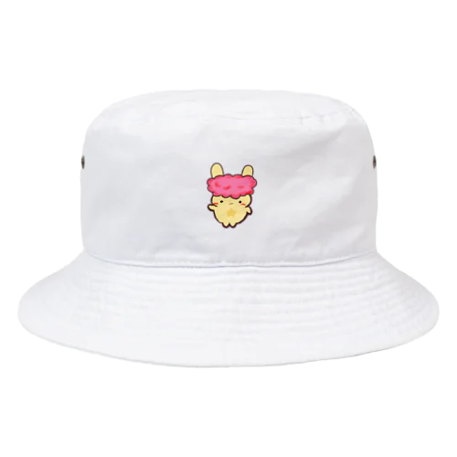 りんご色のアフロうさぎさん Bucket Hat