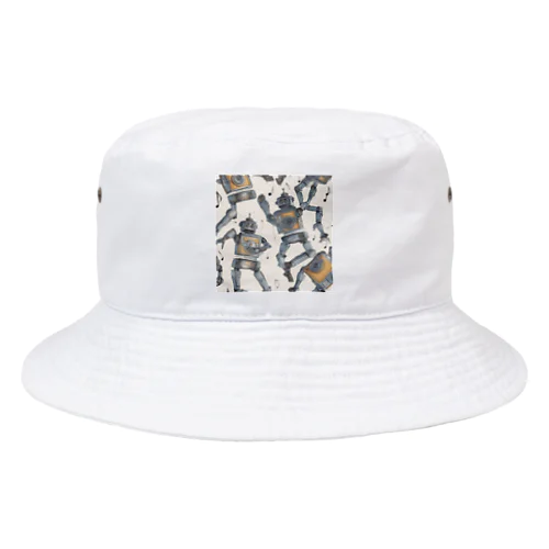 dancing robots Bucket Hat