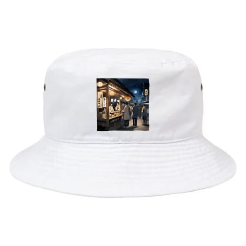 夜のおでん Bucket Hat