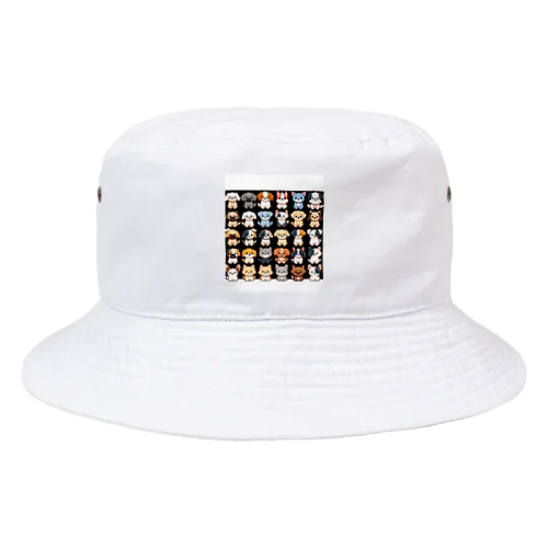 イッヌ大集合 Bucket Hat