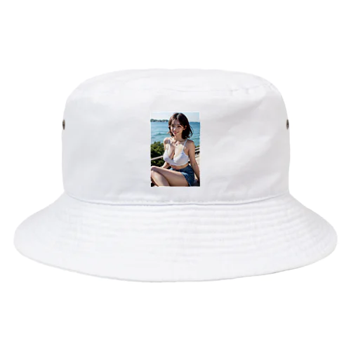 九十九里の塩風を感じて Bucket Hat