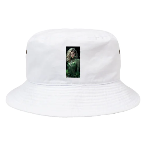 グリーンのドレスでパーティsanae 2074 Bucket Hat