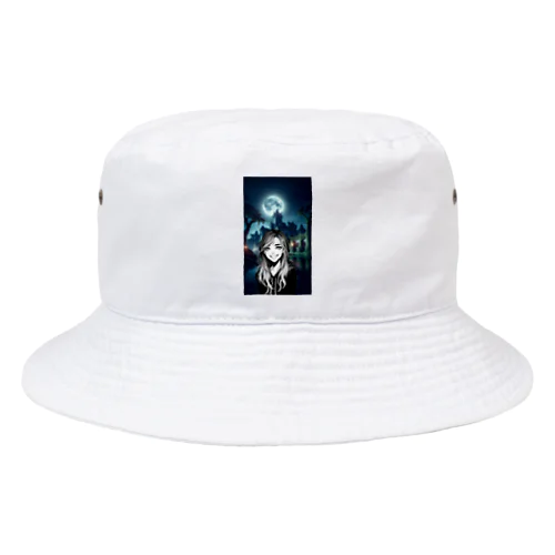 月がキレイ Bucket Hat