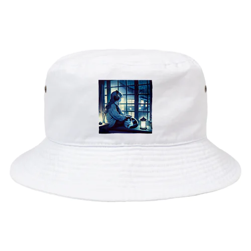 雨になったね Bucket Hat