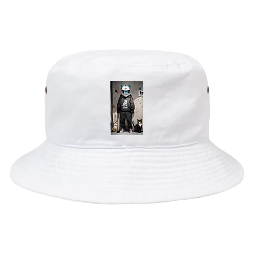 ヘルメット猫 Bucket Hat