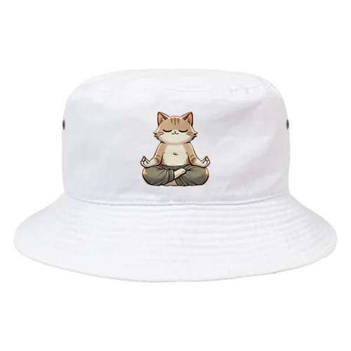 さとり世代のネコ Bucket Hat