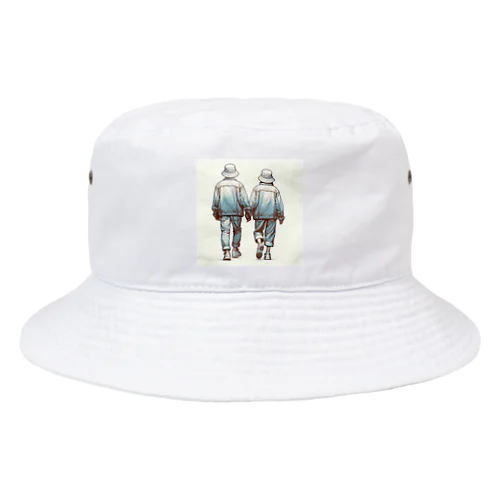 2人の休日デート Bucket Hat